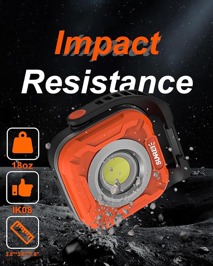 SUNREI 1300LM LED Magnetic Work Light - Image 5