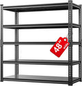 Garage Shelving, Boltless Assembly, Adjustable Large Garage Storage Shelves by Lauxery