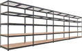 HOMEDANT 5 Tier Laminated Boltless Heavy Duty Garage Storage Adjustable Wide by TheBestOrganizingSolution