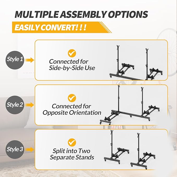 Vertical Bike Stands，Standing Bike Rack - Image 9