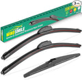 24" 14" 8" Windshield Wiper Blades Replacement by WINDSMILE