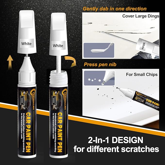 LD7X/2R Platinum Gray Metallic Car Touch Up Paint - Image 5