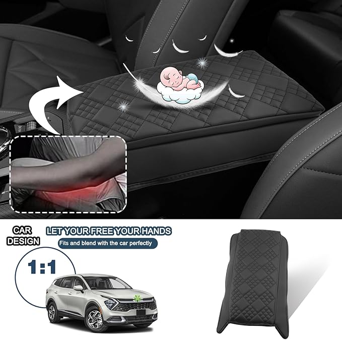 Ruiya 2025 BMW X3 Center Console Cover, - Image 7