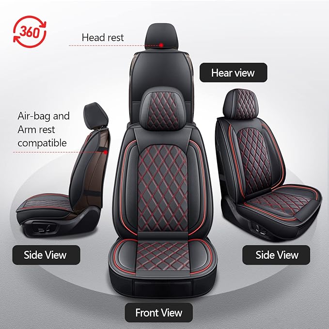 MIROZO Dodge Ram Seat Covers Full Set - Image 5
