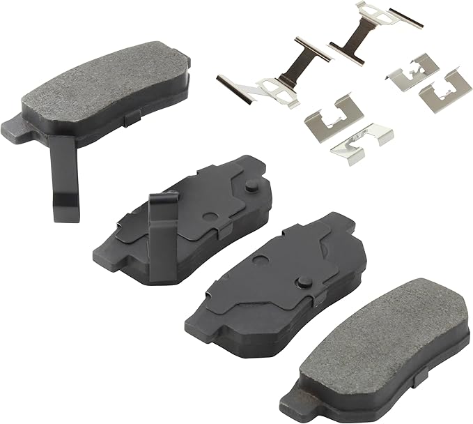 Premium Ceramic Rear Brake Pads Compatible - Image 2