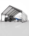 20'x25'x13' Metal Carport for 2 Cars, Extra Tall Car Port, Reinforced Frame and by GarveeLife