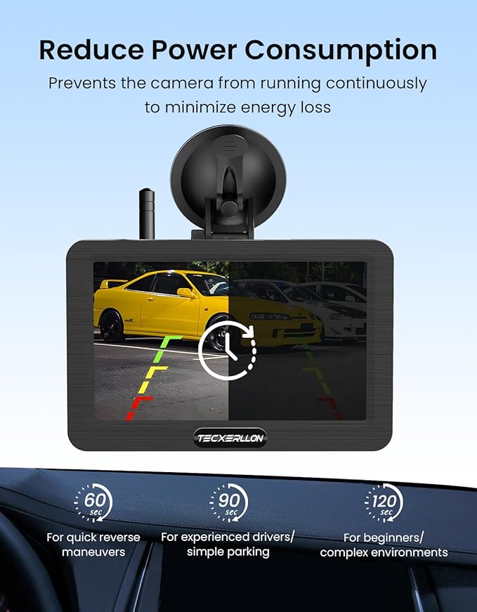 Backup Camera, Solar Wireless Backup Camera - Image 7