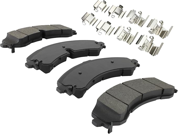 Premium Semi-Metallic Rear Brake Pads Compatible - Image 2