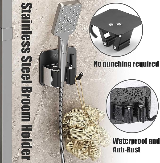 Stainless Steel Mop and Broom - Image 4