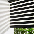 Persilux Cordless Zebra Blinds for Windows Roller Windows Shades Dual Layer by PersiluxHome