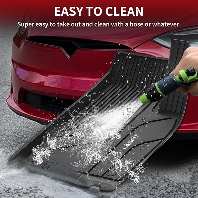 LASFIT Frunk Trunk Mats Fit for Tesla Model X & Model X Plaid 6 Seater / 7 - Image 6