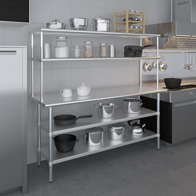 AmGood Stainless Steel Work Table - Image 8