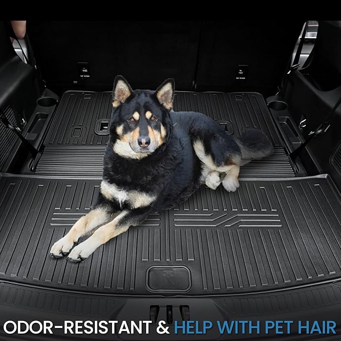 Floor Mats for 2020-2024 2025 Ford Explorer 7 Seats Bench Seat Car Mat - Image 9
