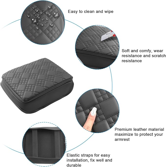 SXCY for 2025 2026 Toyota 4Runner Armrest Cover Pad for 2025 2026 Toyota - Image 5