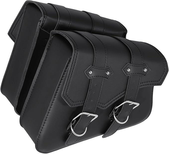TCMT Motorcycle Saddle Bags Side Tool Bag Luggage Fit - Image 2
