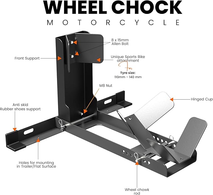 GRAND PITSTOP Universal Wheel Chock - Image 5