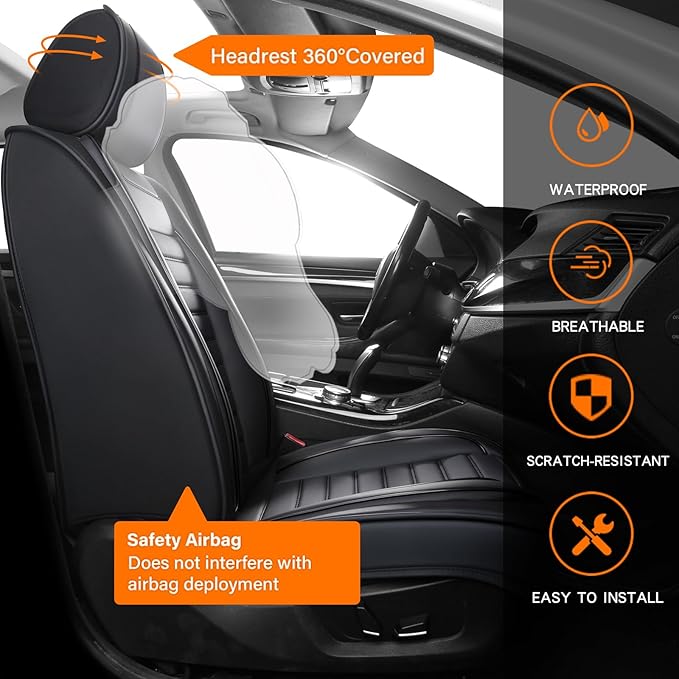 Car Seat Covers, Car Seat Protector Waterproof, Seat Covers Full Set, Car Seat - Image 7