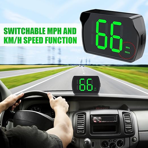 GPS Digital Speedometer for Car MPH, Universal HUD Speed Meter - Image 2