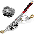 Come Along Winch 5T Pulling Capacity 11.5FT Steel Cable 3 Hooks Heavy Duty by FITHOIST