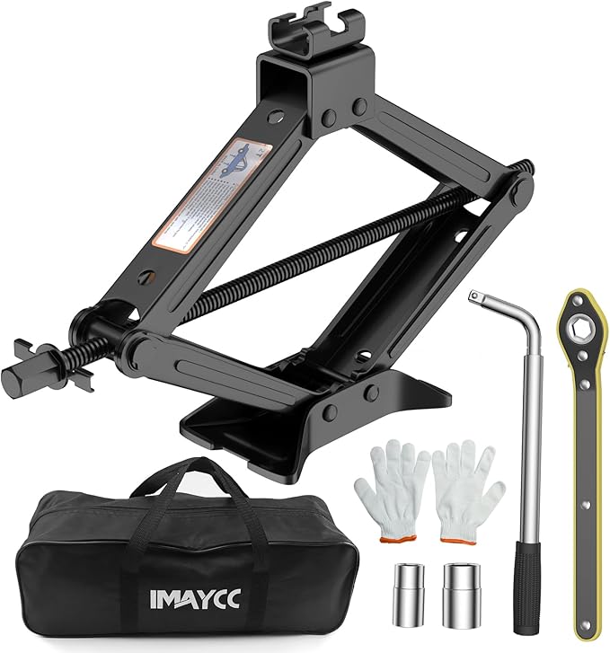 IMAYCC Car Jack Kit, Scissor Jack by IMAYCC