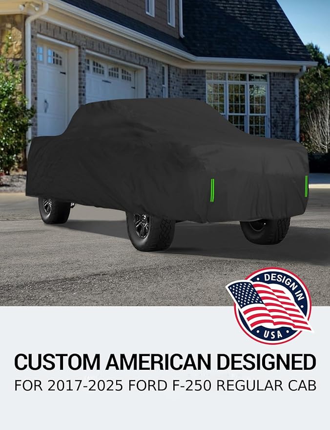 Proadsy 2025 Upgrade Car Cover for 2017-2025 Ford Super Duty F-250 Regular Cab - Image 2