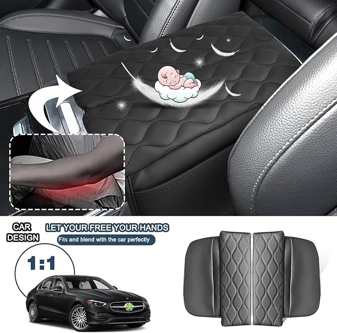 Ruiya C300/C300 4MATIC/AMG C43/AMG C63 Armrest Cover, - Image 7