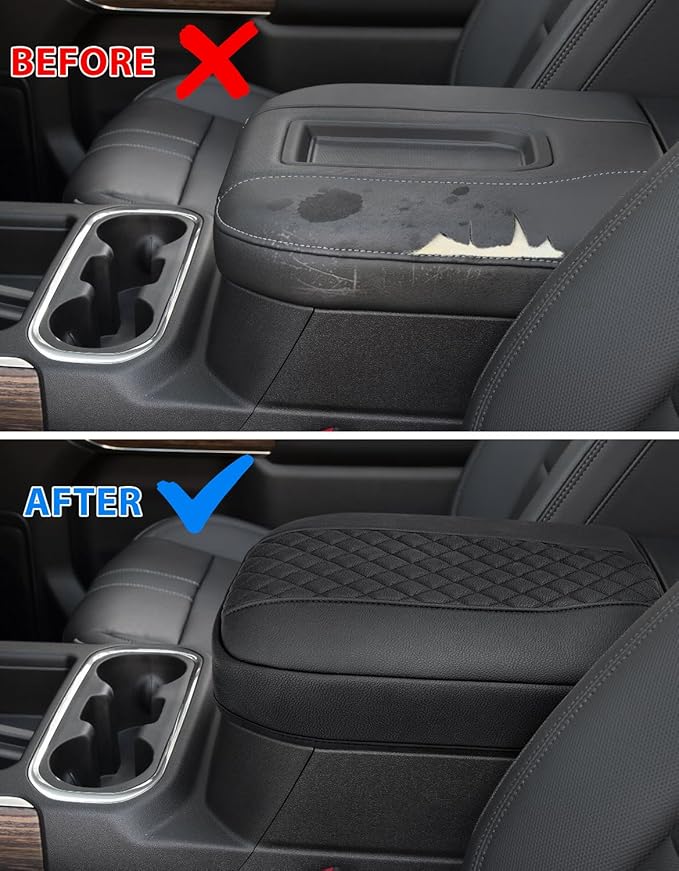 Center Console Cover for Chevy Silverado & GMC Sierra 1500 Accessories 2019-2025 - Image 7