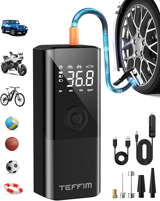 Tire Inflator Portable Air Compressor - Image 8