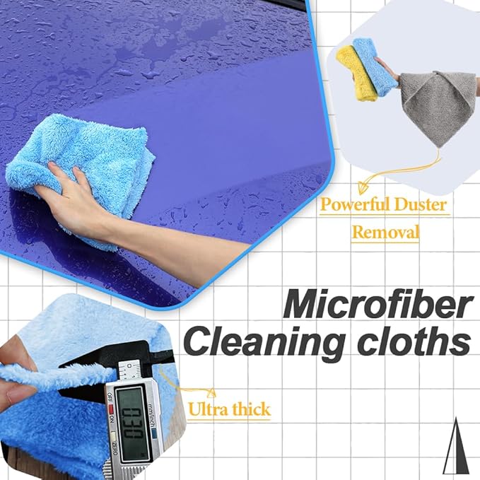 Car Wash Towel for Car, Motorcycle, Endless Extra Soft, Reusable and Durable - Image 4