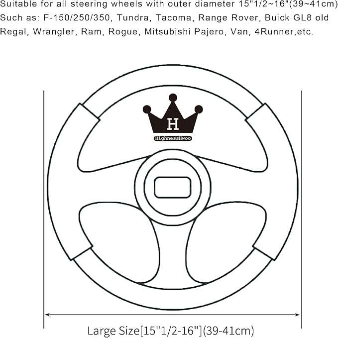 Luxury Fluffy Winter Car Steering Wheel Cover - Image 7