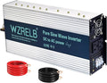 WZRELB 3500W Pure Sine Wave Inverter, Car Power Inverter 72V DC to 110V 120V AC by WZRELB