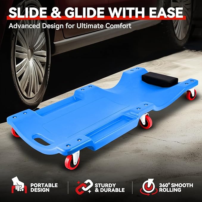 Auto Dynasty 36 Inches Mechanic Creeper, Automotive Garage Repair Low Profile - Image 3