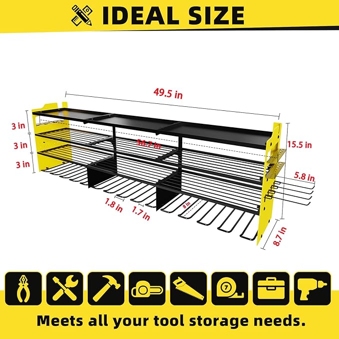 Power Tool Organizer Wall Mount - Image 2