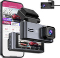 OMBAR Dash Cam Front and Rear 5G WiFi, Dash Cam 4K/2K/1080P+1080P, Dash Camera by OMBAR