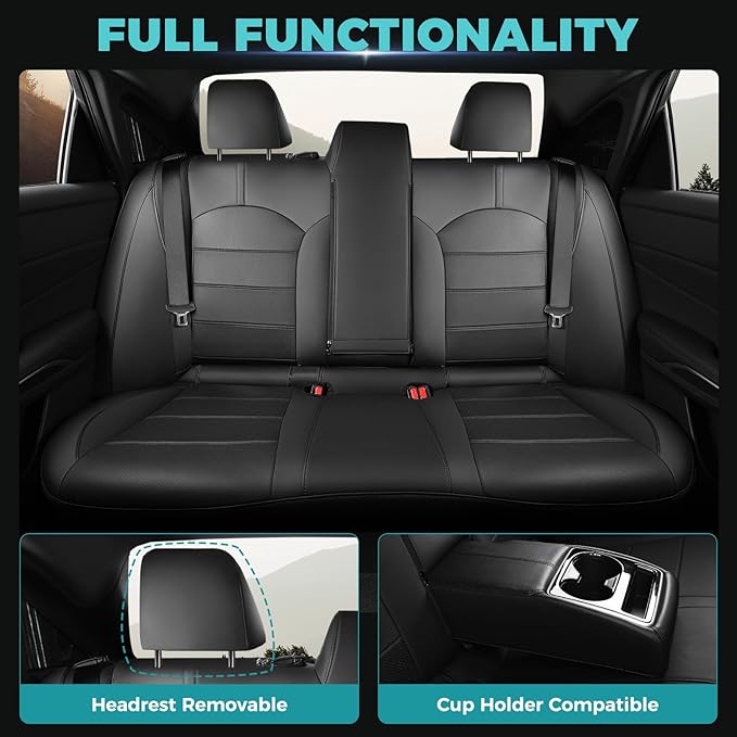 for Toyota Camry Seat Covers XLE XSE V6 2018 2019 2020 2021 2022 2023 2024 - Image 5