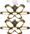 TANBABY 2 Pack Garage Light Warm 150W Led 3000k Garage Lighting 12000LM by Tanbaby