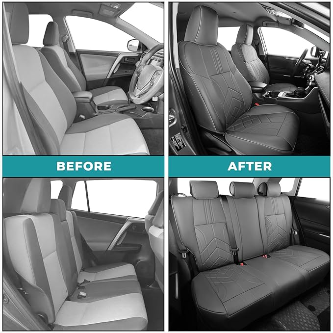 for Toyota RAV4 Seat Covers 2013 2014 2015 2016 2017 2018 RAV 4 XLE SE Limited - Image 5