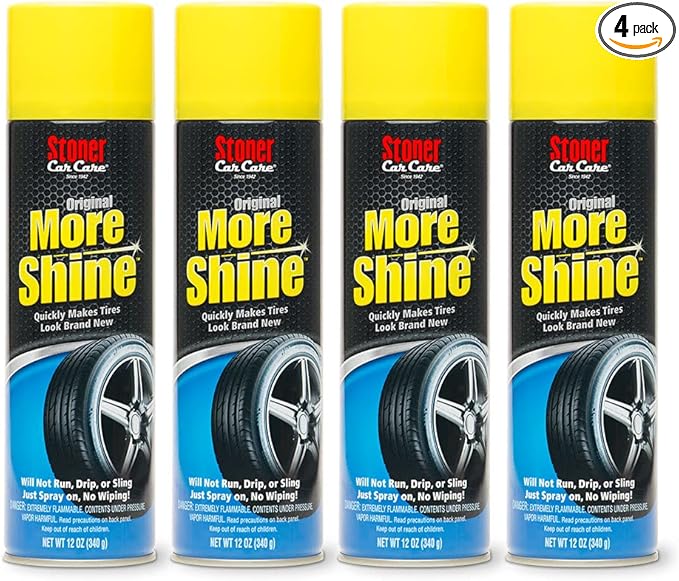 Stoner Car Care 91044-4PK Original More Shine Tire Finish by StonerCarCare