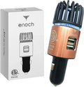 Enoch Car Air Purifier Premium Air Ionizer - 12V Plug-In Ionic Ozone Deodorizer by enoch