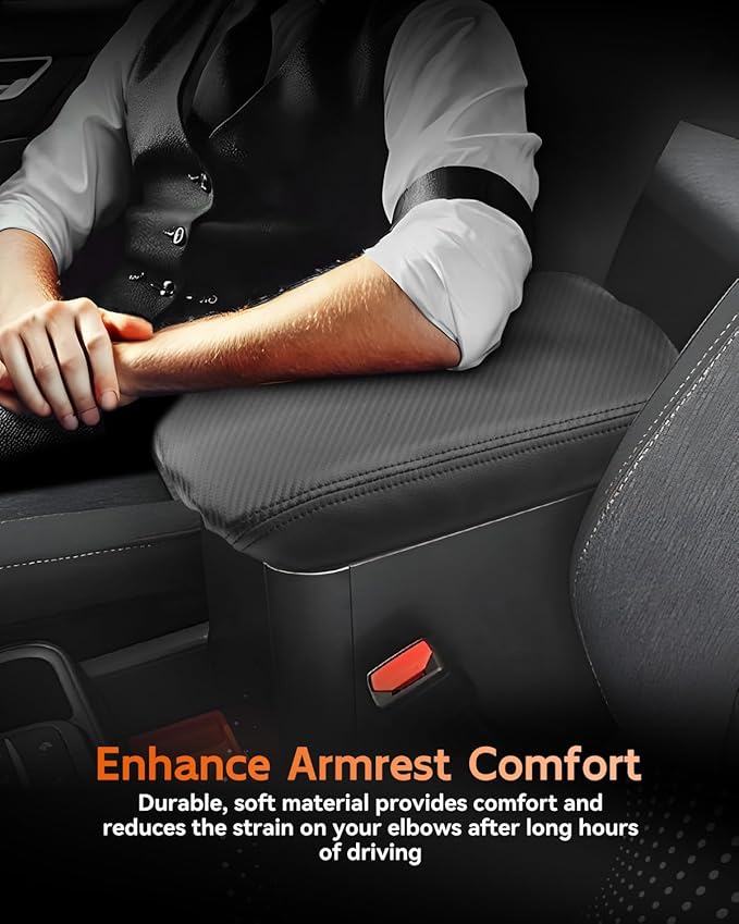 CDEFG for Ford Maverick 2022-2025 Center Console Cover Armrest Box Cover for - Image 5