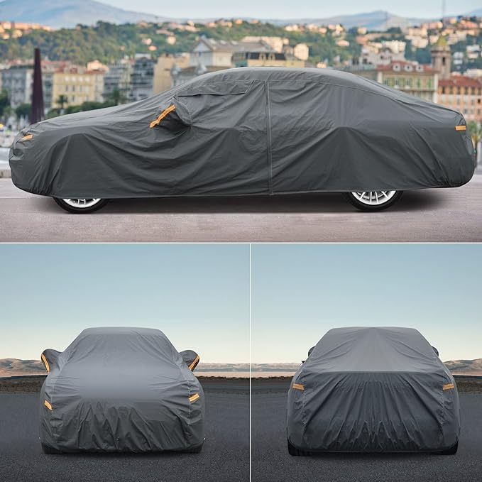 Premium Car Cover Custom Fit Mercedes-Benz GLC 300 350e, 16 Layers Heavy Duty - Image 6