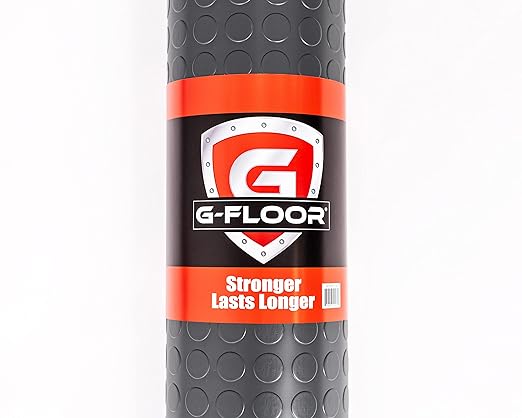 G-Floor Large Coin Pattern Vinyl Garage Floor Protector Mat, Extremely Durable - Image 4