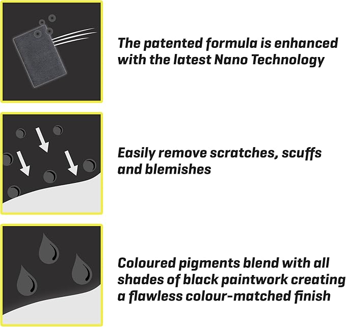 T-Cut Black Scratch Remover, Color Fast Car Wax Polish Color Enhancer, 5.3 Oz - Image 7
