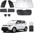 TINGLU Window Shades for Kia Soul 2014-2019 Accessorie Car Side Full Windows by TINGLU