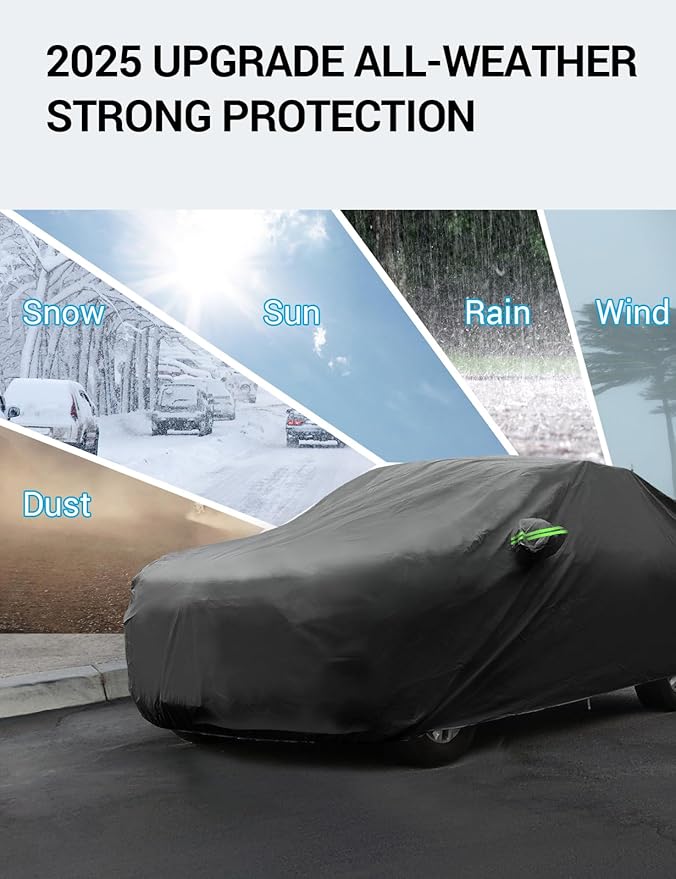 Proadsy 2025 Upgrade Car Cover for Mini Cooper 2002-2024 2025, Waterproof All - Image 3
