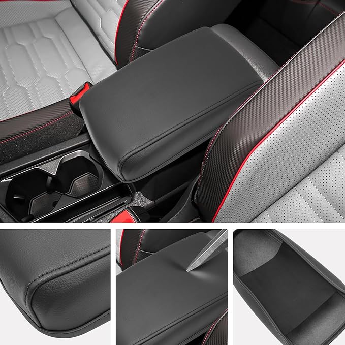 SXCY for 2024 VW Tiguan Armrest Cover for Volkswagen Tiguan 2024 Accessories - Image 3
