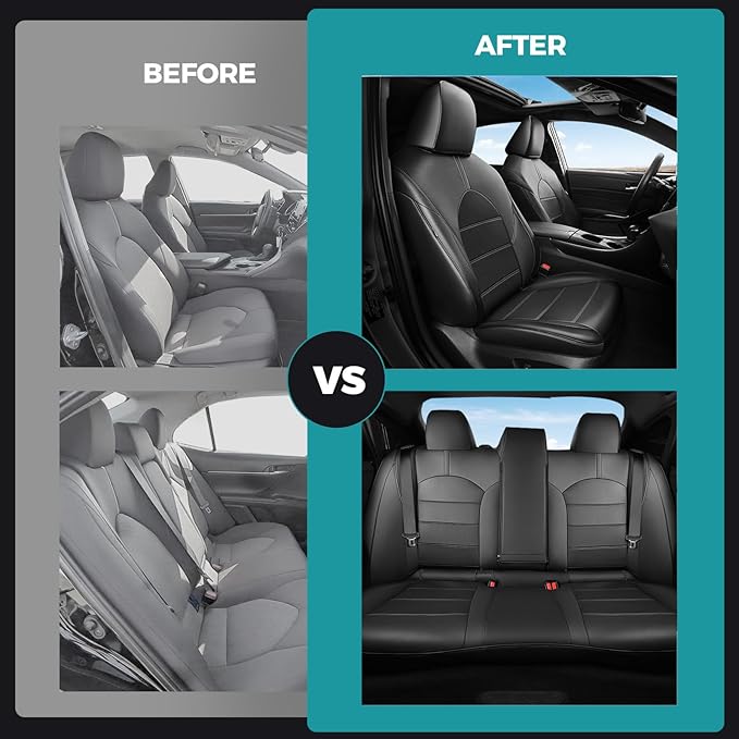 for Toyota Camry Seat Covers Hybrid LE SE 2018 2019 2020 2021 2022 2023 2024 - Image 7