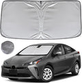KAYZT Windshield Sun Shade for 2016-2022 Toyota Prius Hatchback Foldable by KAYZT