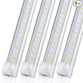 4 Pack, Led Shop Lights, 4FT Led Shop Light, 60W 5000K 9500LM Clear White by DOUYIDOUBEST-LEDLIGHTING