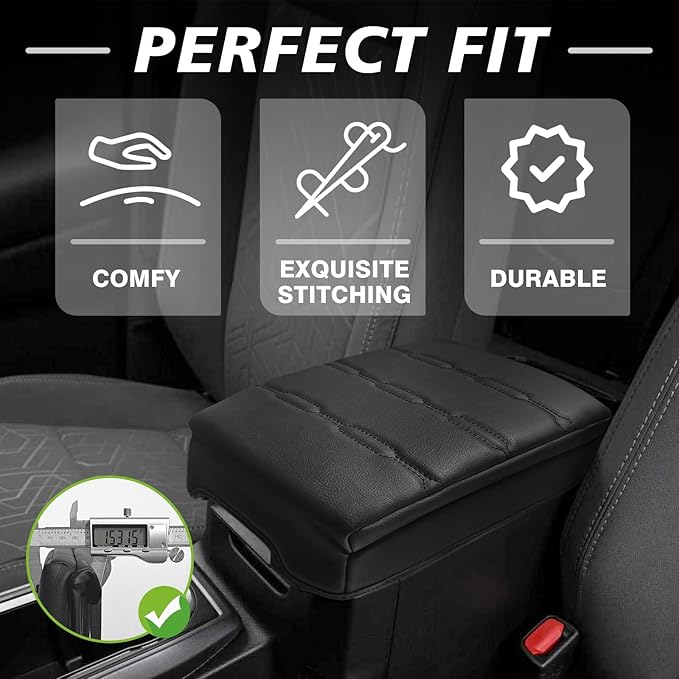 Muslogy Center Console Armrest Cover Compatible - Image 5